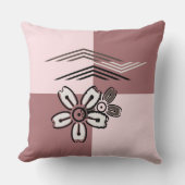 クリエイティブナチュラルピンクさくらんぼブロッサム装飾用クッション クッション (正面)