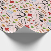 クリエイティブナースギフト包装紙 ラッピングペーパー (角)