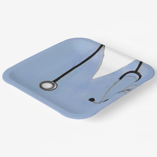 クリエイティブナースパーティー紙プレート ペーパープレート (傾斜あり)