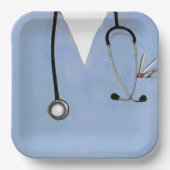 クリエイティブナースパーティー紙プレート ペーパープレート (正面)