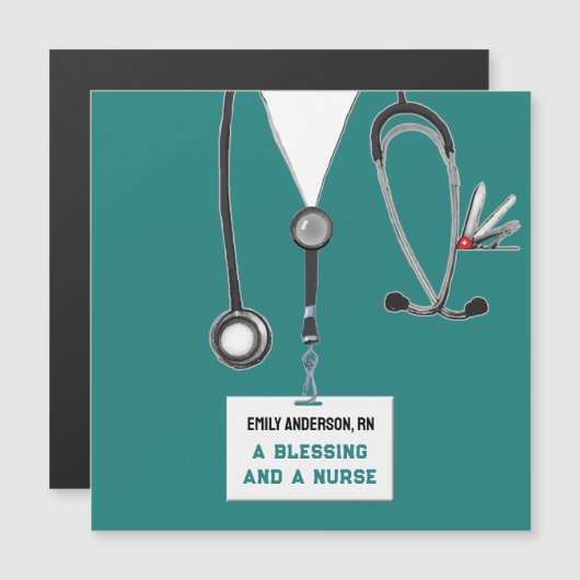 クリエイティブナース卒業ギフトカード (正面/裏面)