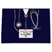 クリエイティブナース卒業ラージ抱き枕 ラージペーパーバッグ (正面)