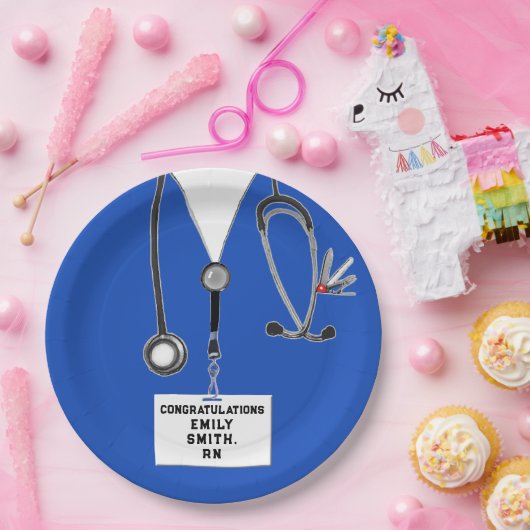クリエイティブナース卒業党 ペーパープレート (パーティー)