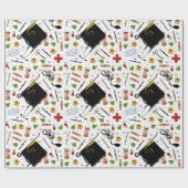 クリエイティブナース卒業贈与 ラッピングペーパー (フラット)