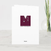 クリエイティブナース卒業 カード (裏面)