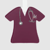 クリエイティブナース収集可能 オーナメント (裏面)