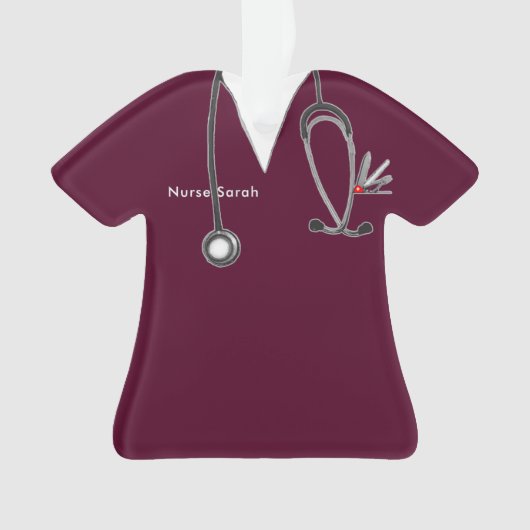 クリエイティブナース収集可能 オーナメント (正面)