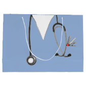 クリエイティブナース抱き枕 ラージペーパーバッグ (裏面)