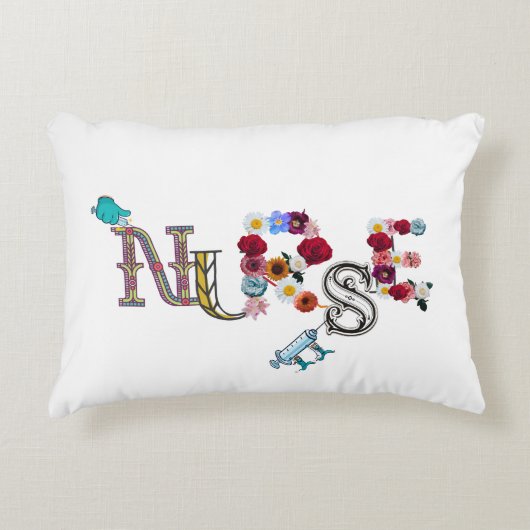 クリエイティブナース装飾用クッション アクセントクッション (正面)