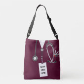 クリエイティブナース贈与 クロスボディバッグ (裏面)