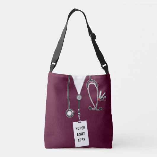 クリエイティブナース贈与 クロスボディバッグ (裏面)