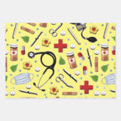 クリエイティブナース贈与 ラッピングペーパーシート (正面3)