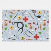 クリエイティブナース贈与 ラッピングペーパーシート (正面2)