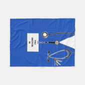 クリエイティブナース フリースブランケット (正面(横))