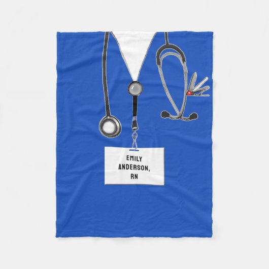 クリエイティブナース フリースブランケット (正面)
