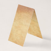 クリエイティブノスタルジックオールド紙ルックプロフェッショナル 名刺 (裏面)