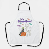クリエイティブハロウィーンをテーマにした エプロン (正面)