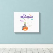 クリエイティブハロウィーンをテーマにした キャンバスプリント (インサイチュ (ウッドフロア))