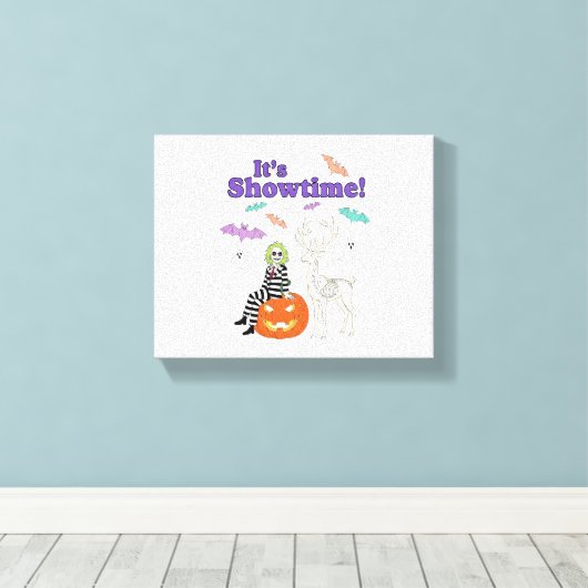 クリエイティブハロウィーンをテーマにした キャンバスプリント (インサイチュ (ウッドフロア))