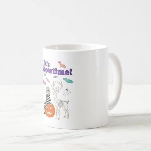 クリエイティブハロウィーンをテーマにした コーヒーマグカップ (正面右)