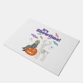 クリエイティブハロウィーンをテーマにした ドアマット (アングル)