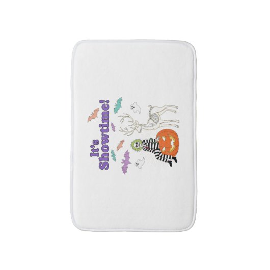 クリエイティブハロウィーンをテーマにした バスマット (正面縦)