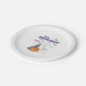 クリエイティブハロウィーンをテーマにした ペーパープレート (アングル)