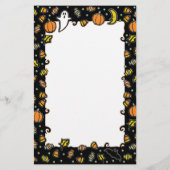 クリエイティブハロウィーン 便箋 (裏面)