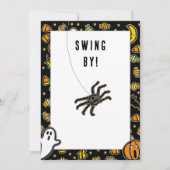 クリエイティブハローウィンパーティ招待状 招待状 (正面)