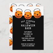 クリエイティブハローウィンパーティ 招待状 (正面/裏面)