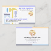 クリエイティブハンディマンツールハンディマン建築 名刺 (正面/裏面)