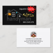 クリエイティブハンディマンホーム建物 名刺 (正面/裏面)