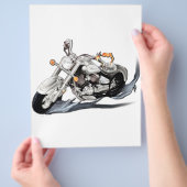 クリエイティブバイク チラシ (手)