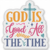 クリエイティブバイブル詩のカラー付きステッ鮮やかカー シール (正面)