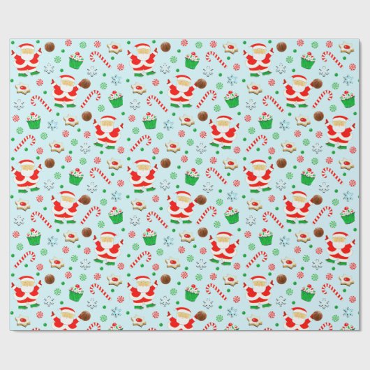 クリエイティブバスケットボールホリデーギフト ラッピングペーパー (フラット)