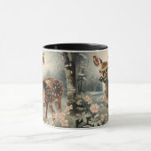 クリエイティブパターン、レトロクリスマス マグカップ (中央)