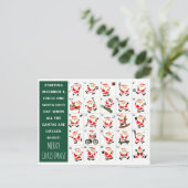 クリエイティブビジネスクリスマスホリデーカード シーズンポストカード (スタンド正面)