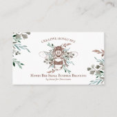 クリエイティブビーアピラ素朴フローラ 名刺 (正面)