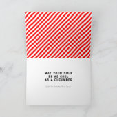 クリエイティブピクルボールクリスマス シーズンカード (内部)