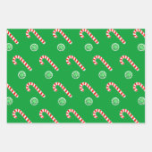クリエイティブピックボールクリスマスホリデーギフト ラッピングペーパーシート (正面3)