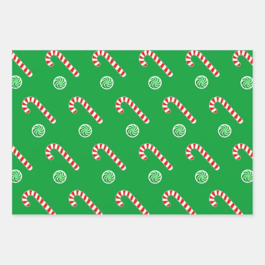 クリエイティブピックボールクリスマスホリデーギフト ラッピングペーパーシート (正面3)