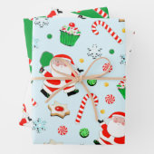 クリエイティブピックボールクリスマスホリデーギフト ラッピングペーパーシート (インサイチュ)