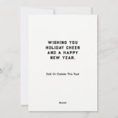 クリエイティブピックボールクリスマス シーズンカード (裏面)