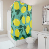 クリエイティブピンクブルー絵を描テクス、抽象芸術。 シャワーカーテン (インサイチュ)