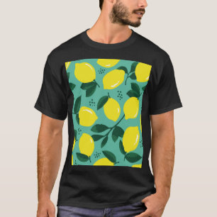 クリエイティブピンクブルー絵を描テクス、抽象芸術。 Tシャツ