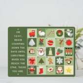 クリエイティブファミリークリスマスホリデーカード シーズンカード (スタンド正面)