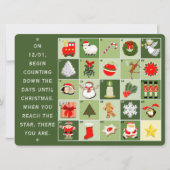 クリエイティブファミリークリスマスホリデーカード シーズンカード (正面)