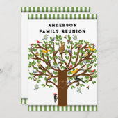 クリエイティブファミリー懇親会 招待状 (正面/裏面)