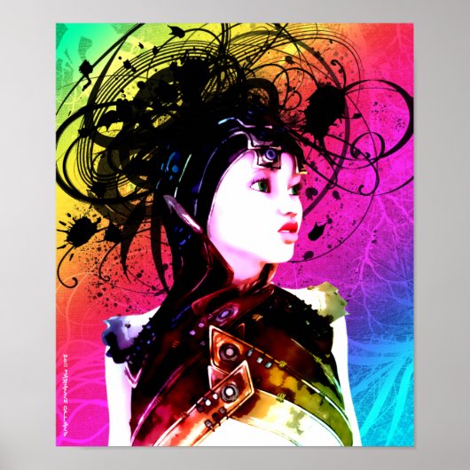 クリエイティブファンクインダストリアルシュールリアムアート ポスター (正面)