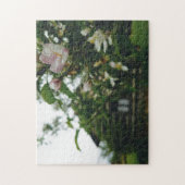 クリエイティブフラワーオールドウエストキャビン写真ジグソーパズル ジグソーパズル (縦)